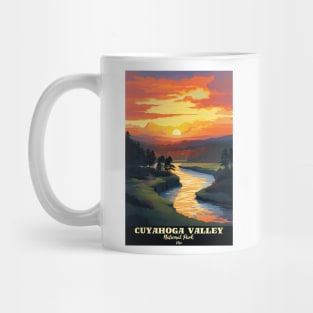 Cuyahoga Valley National Park Travel Poster Mug